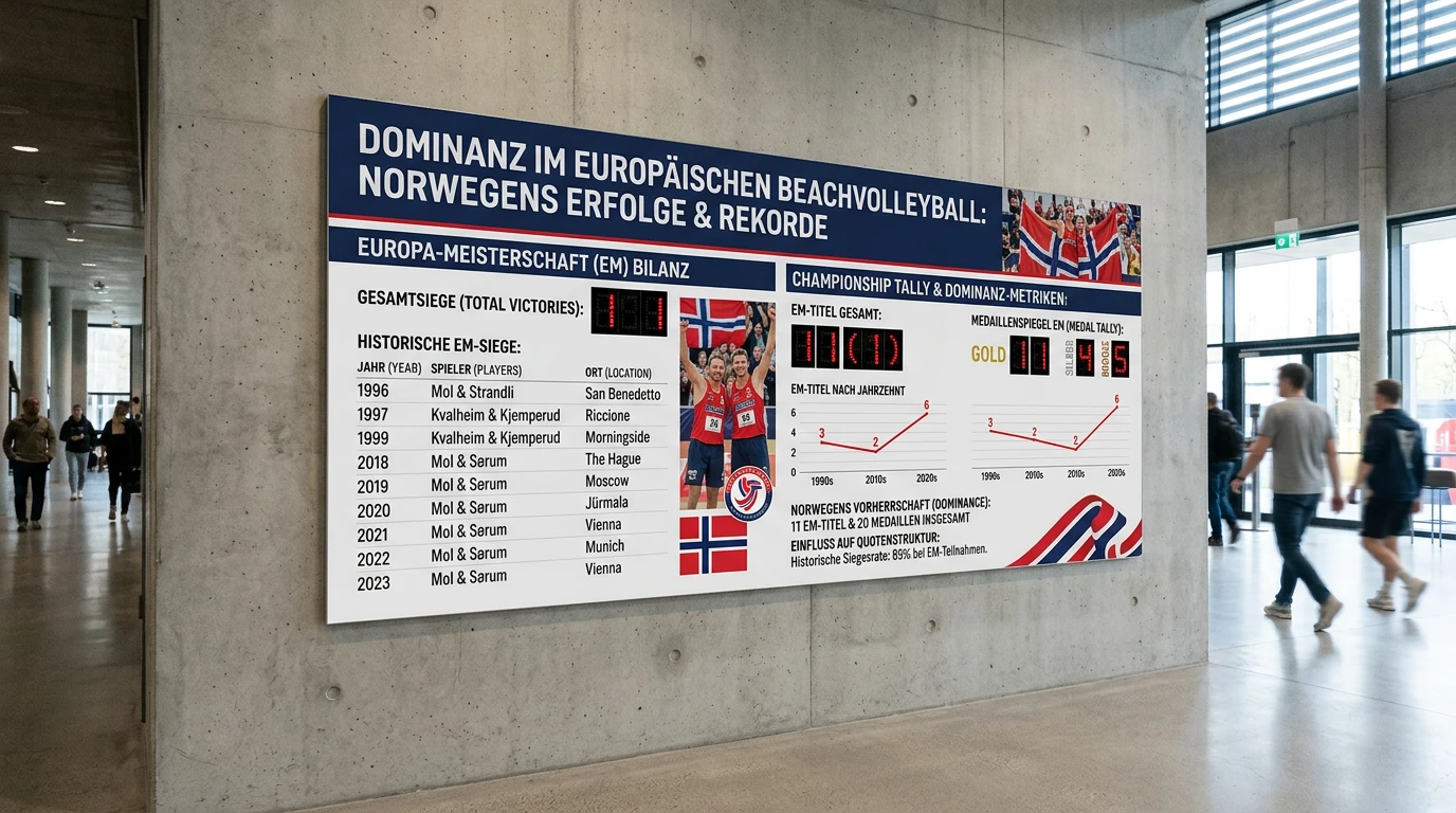 Norwegen EM-Dominanz Beachvolleyball Wettquoten - Mol Sørum Favoriten Europameisterschaft
