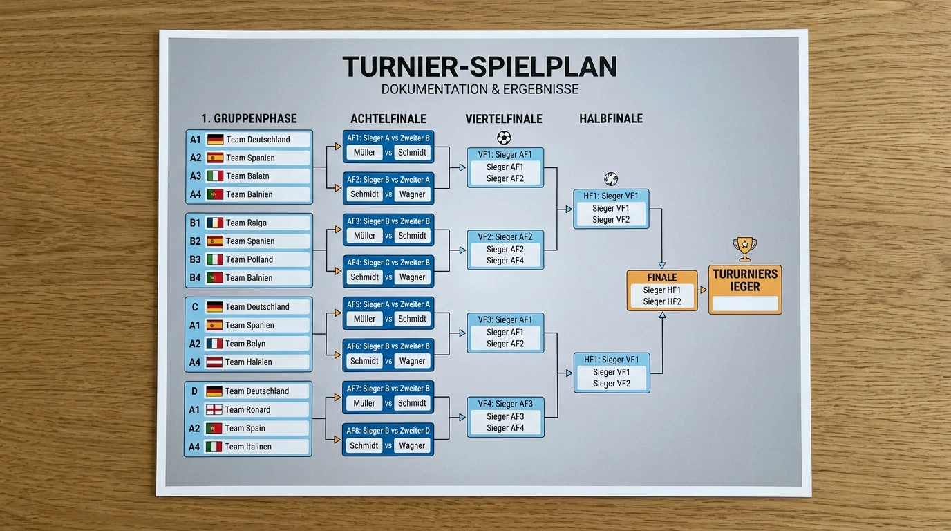 Hamburg Major Beachvolleyball Turnierformat und Spielplan mit Gruppenphase und K.o.-Runden