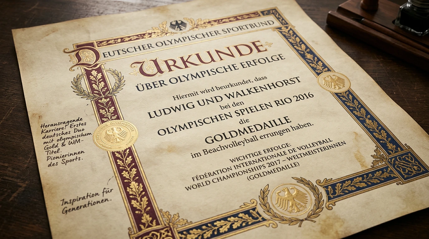 Deutsche Beachvolleyball-Olympiasieger — Ludwig und Walkenhorst Goldmedaille und Einfluss auf Outright-Wettquoten