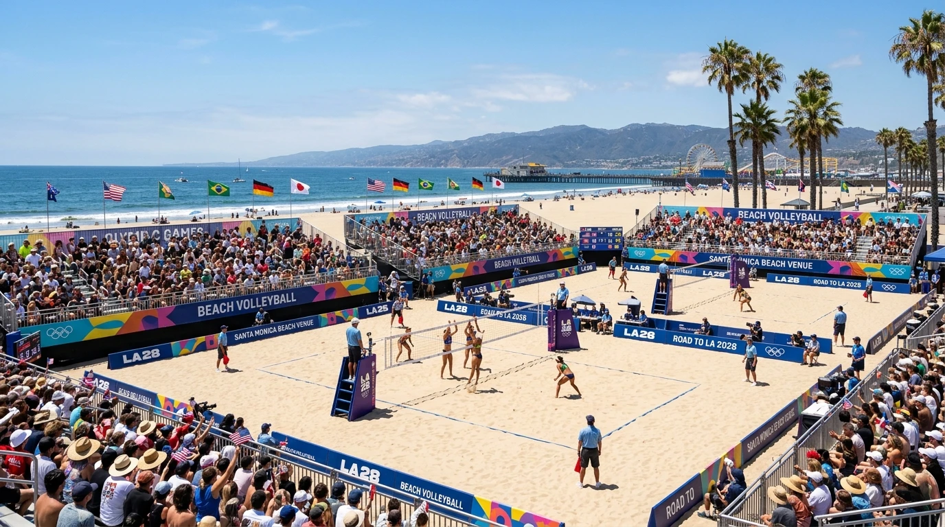Beachvolleyball Olympia 2028 in Los Angeles — Ausblick auf Favoriten und Wettmarkt-Entwicklung