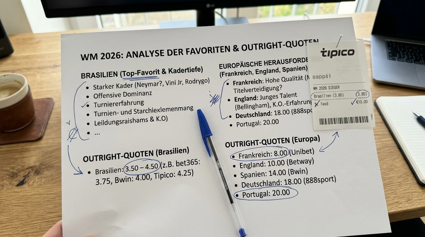 Beachvolleyball WM 2026 Rom Favoriten Outright-Quoten Brasilien europäische Herausforderer Vergleich