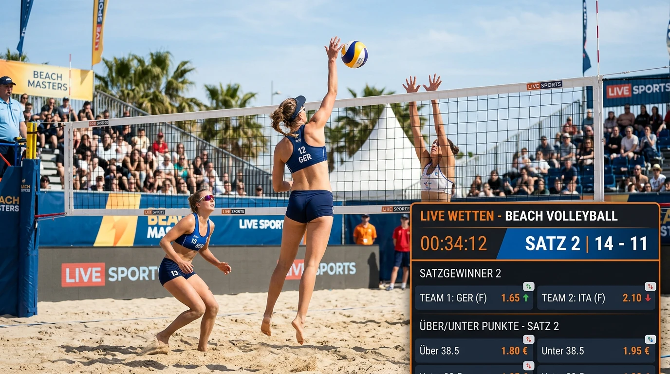 In-Play-Märkte für die Beachvolleyball WM 2026 — Live-Wetten, Quotenbewegungen und optimale Einstiegspunkte