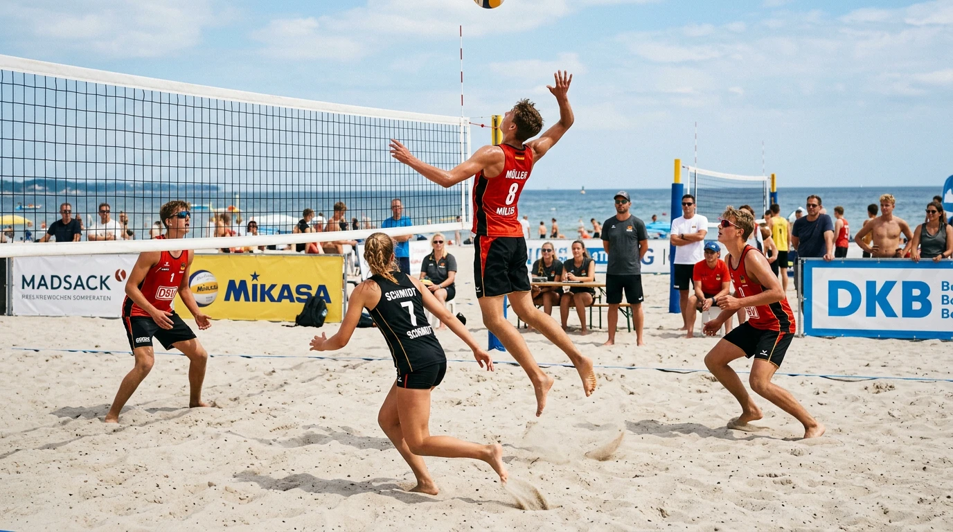 Nächste Generation deutscher Beachvolleyball-Paare Ittlinger Müller und andere im Wettmarkt