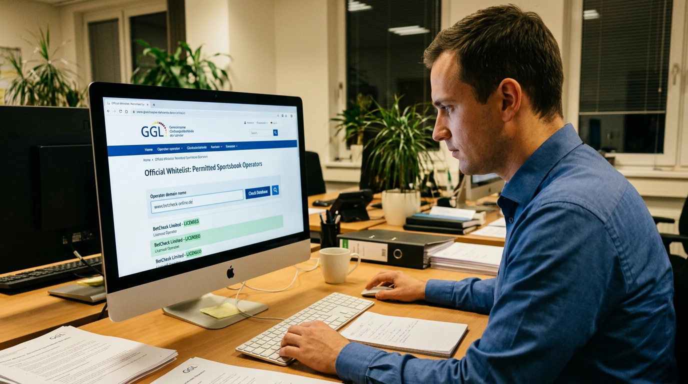 GGL Whitelist prüfen: wie Sportwetter einen lizenzierten deutschen Anbieter auf der GGL-Website verifizieren