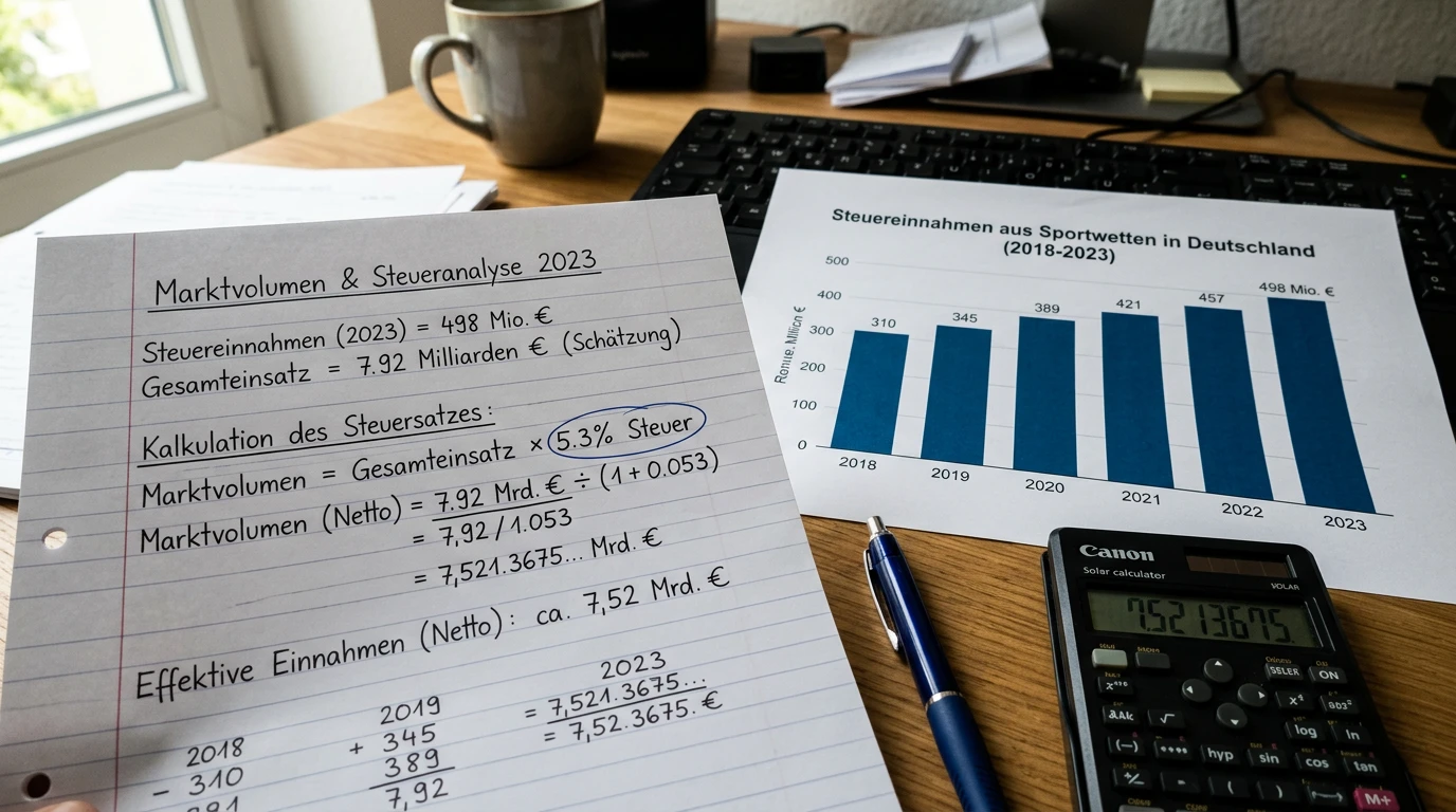 Sportwetten Marktvolumen Deutschland 2024 2025 Steuereinnahmen BMF GGL regulierter Markt